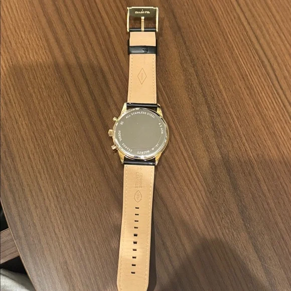 Fossil Black and Gold Chronograph Watch - Picture 3 of 3